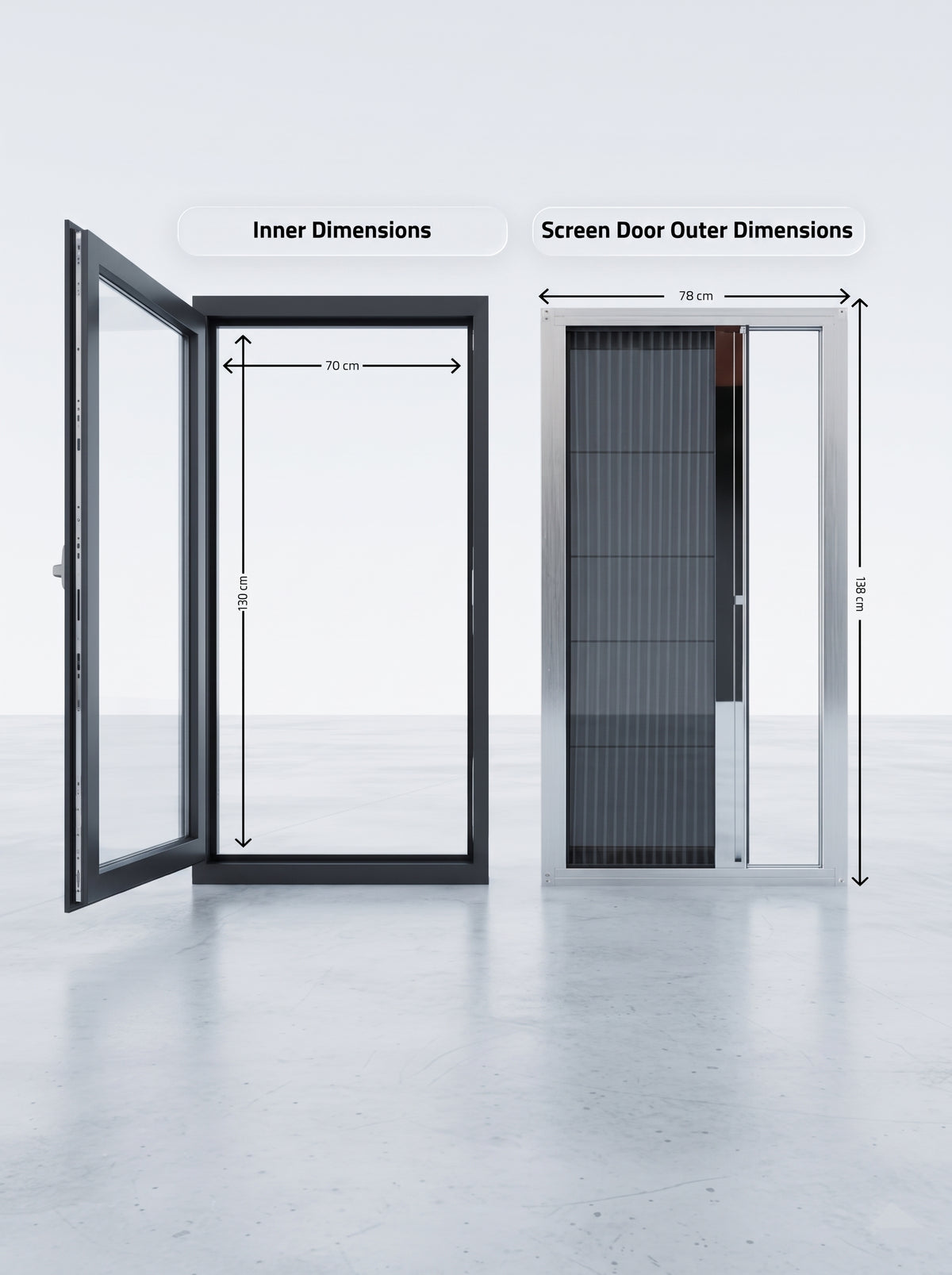 Sliding Storey Fly Screen