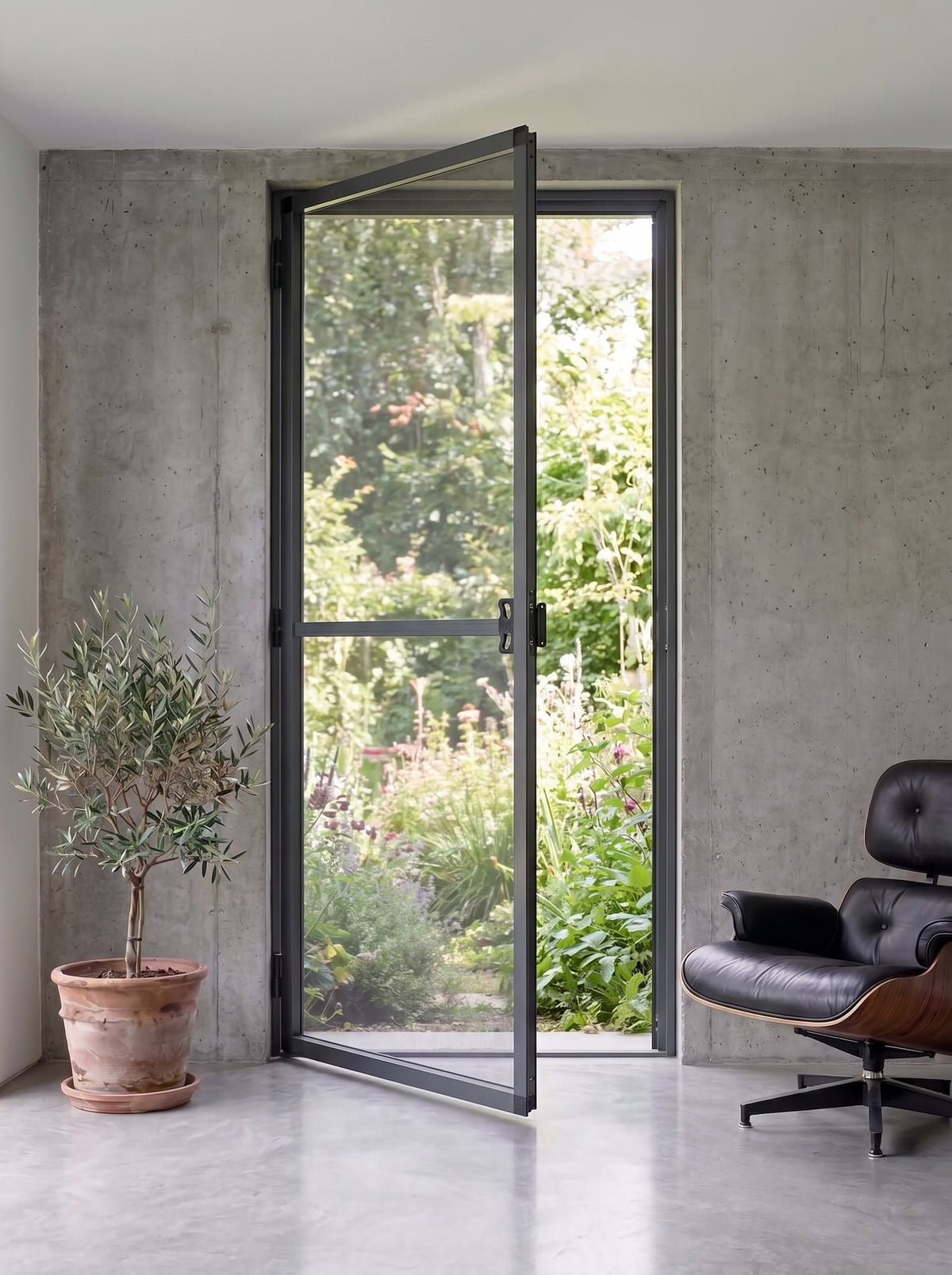 Fixed Removable Door Fly Screen System