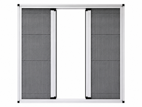Double Pleated Door Fly Screens