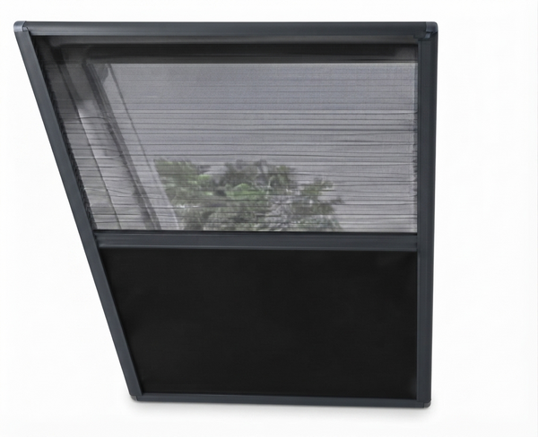 Dual-Side Pleated Fly Screen &amp; Blind 2