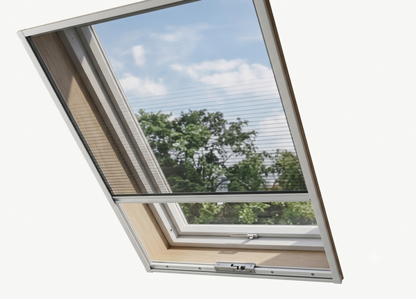 Pleated Roof Window Fly Screens